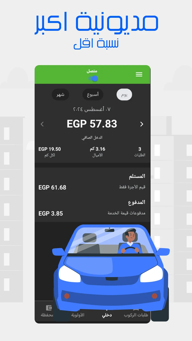 Waslni - Request a ride screenshot